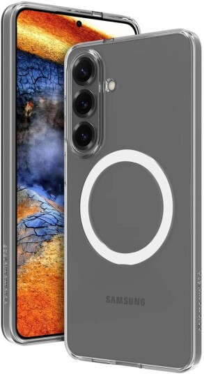 Dbramante1928 Greenland Pro Qi2 Mobildeksel for Samsung Galaxy S26+ Gjennomsiktig Bærekraftig Plast