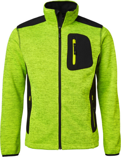 Top Swede Stickad Fleece 123 Gul M