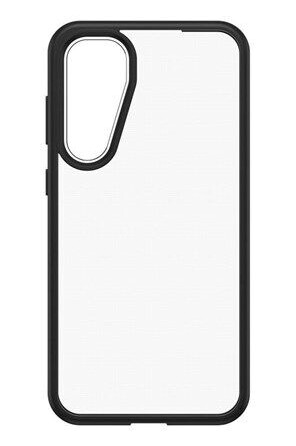 Otterbox React Series - Baksidedeksel For Mobiltelefon - Svart Krystall (Klar/Svart) - For Samsung Galaxy S23 Fe