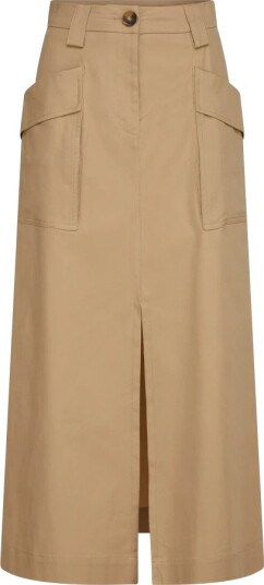 Emma&Gaia, Dame, Skjørt, Beige, 2XL,