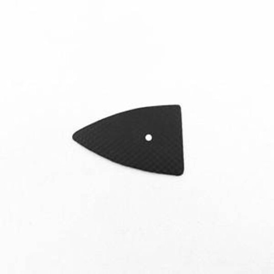 KALESJEHJERTE TREKANT MED 4 MM HULL SVART KALESJEHJERTE TREKANT MED 4 MM HULL SVART