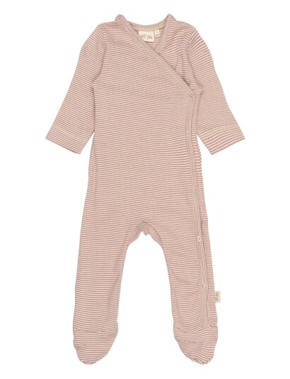 Petit Piao Ppdian L_S Jumpsuit Fold Feet Nb No Pink 68