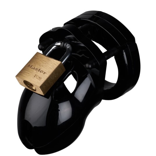CB-X Mr. Stubb Svart Kyskhetsbelte 4,45 cm    - Svart