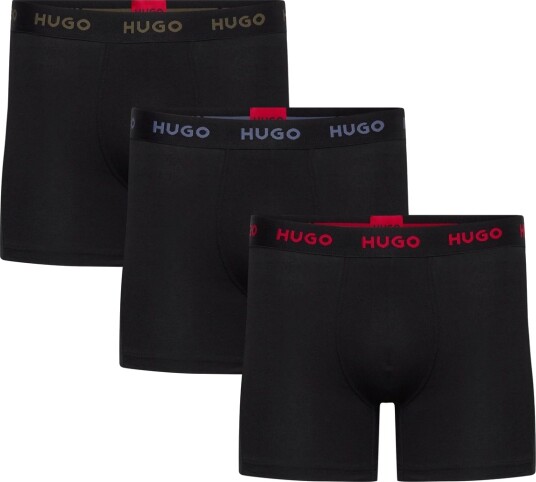 HUGO Boxerbr Triplet Pack Black L