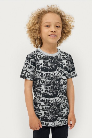 Ellos Collection T skjorte Frank Grå