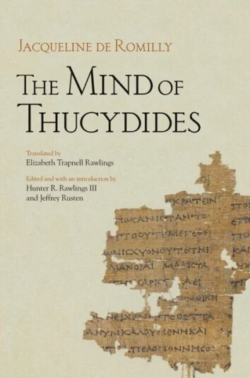 The Mind Of Thucydides Av Jacqueline De Romilly