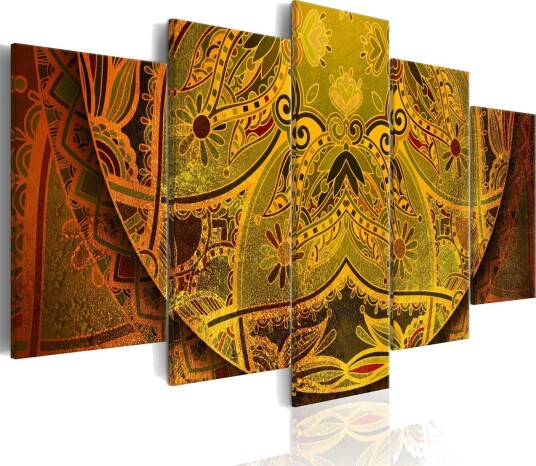 Bilde Mandala Golden Power 200x100 Artgeist sp. z o. o.