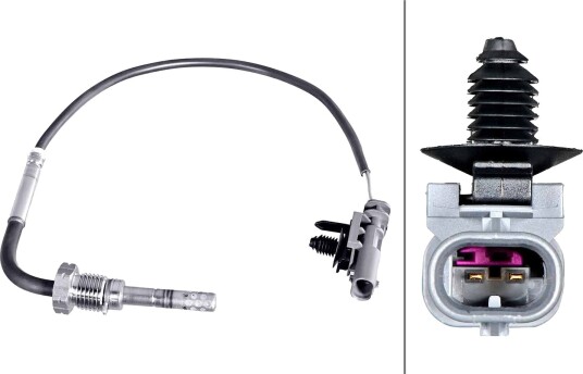 Sensor eksostemperatur HELLA 6PT 358 226 381