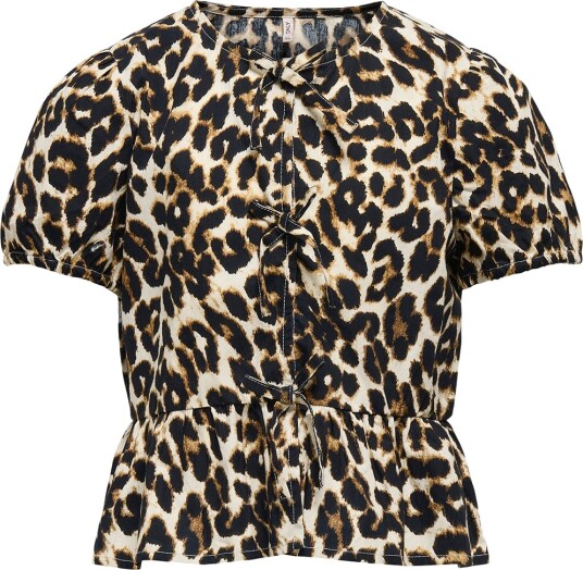 Kids Only Clara Life Short Sleeve Bow Shirt Junior Sort 122