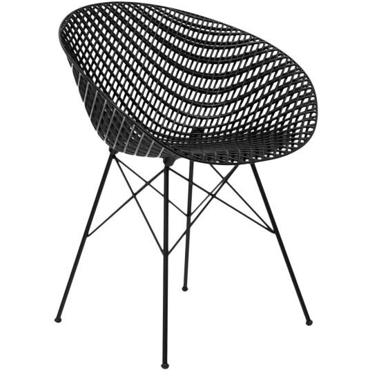 Kartell Smatrik Stol Svart Kartell Smatrik Stol Svart