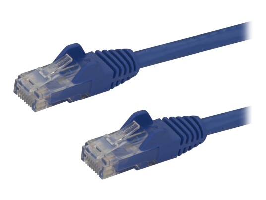 StarTech 2m CAT6 Ethernet Cable, 10 Gigabit Snagless RJ45 650MHz 100W PoE Patch Cord, CAT 6 10GbE UTP Network Cable w/Strain Relief, Blue, Fluke StarTech 2m CAT6 Ethernet Cable, 10 Gigabit Snagless RJ45 650MHz 100W PoE Patch Cord, CAT 6 10GbE UTP Network Cable w/Strain Relief, Blue, Fluke