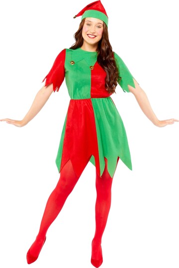 Riethmüller Elf Dame Kostyme Medium Large 9912318