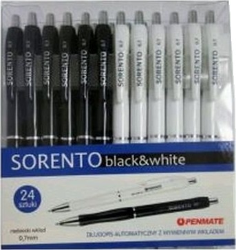 Penmate Sorento Kulepenn Black&White Penmate Sorento Kulepenn Black&White
