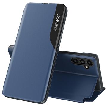 Samsung Galaxy A14 Smart Clear View Flip-deksel Blå
