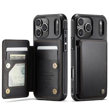 Caseme iPhone 17 Pro Max C22 etui RFID kortlommebok   Svart