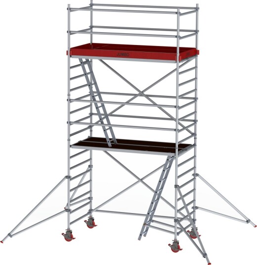 Laggo Jumbo Pro Rullestillas bred 4,2 m, Stiger & stillaser