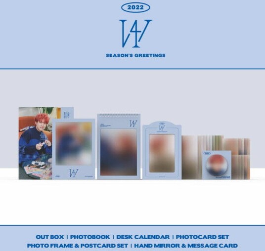 2022 Season's Greetings (Incl. 68pg Photobook, 28pg Desk Calendar, 10pc Photocard Set, Photo Frame &