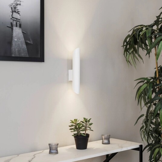 Euluna Vegglampe Eye Cut, hvit