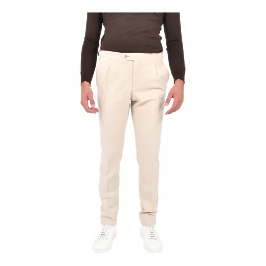 Franzese Collection Herre Bukser Beige M