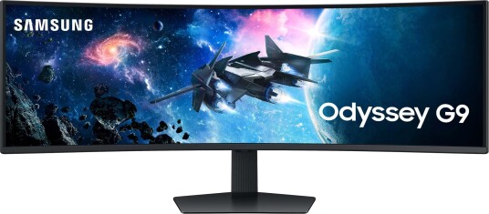 Samsung Odyssey G95C 49" Gaming Skjerm Dual QHD 240Hz Buet Sort