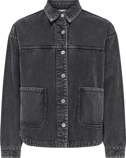 JDY Jdynoma L/S Shacket Wvn Noos Grey XXL JDY Jdynoma L/S Shacket Wvn Noos Grey XXL