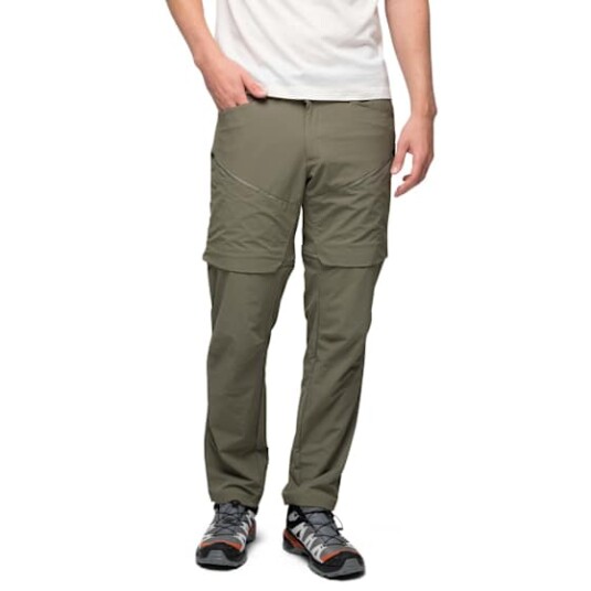 Bergans Men"s Convertible Zip-Off Softshell Pants Green Mud 56 Bergans Men"s Convertible Zip-Off Softshell Pants Green Mud 56
