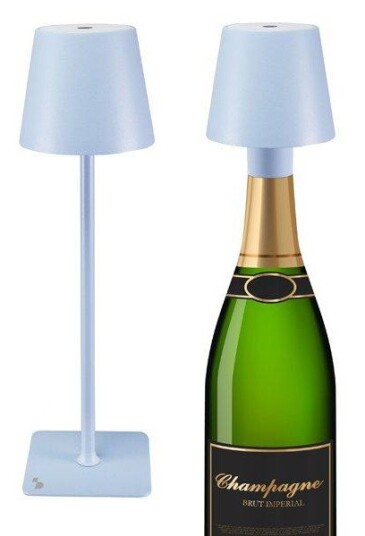 Beper P201UTP124 Bordlampe Oppladbar LysblÃ¥