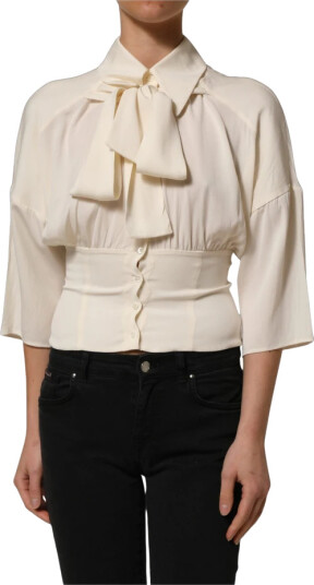 Dolce & Gabbana Dame Bluser & Skjorter Hvit S,