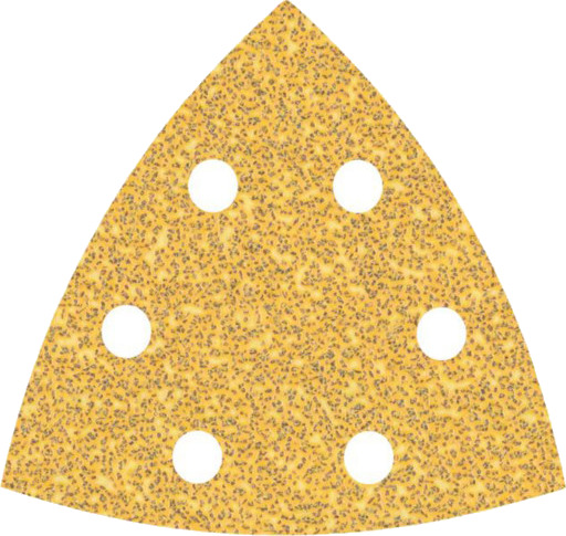 Bosch Delta Slipeblad 93mm K100 6H 50 Stk for Rask Sliping