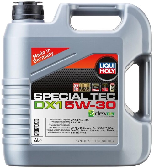 Motorolje LIQUI MOLY SPECIAL TEC DX1 5W30 4L