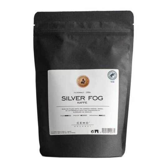Cemo   Silver Fog filtermalt kaffe 250g