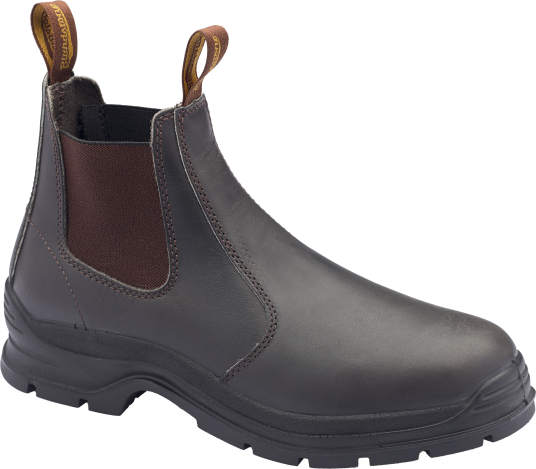 Blundstone Unisex 400 Chelsea Work Boots Brown 47 Blundstone Unisex 400 Chelsea Work Boots Brown 47