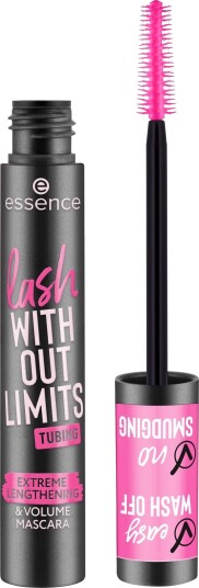 essence Lash Without Limits Tubing Extreme Lengthening & Volume Mascar essence Lash Without Limits Tubing Extreme Lengthening & Volume Mascar