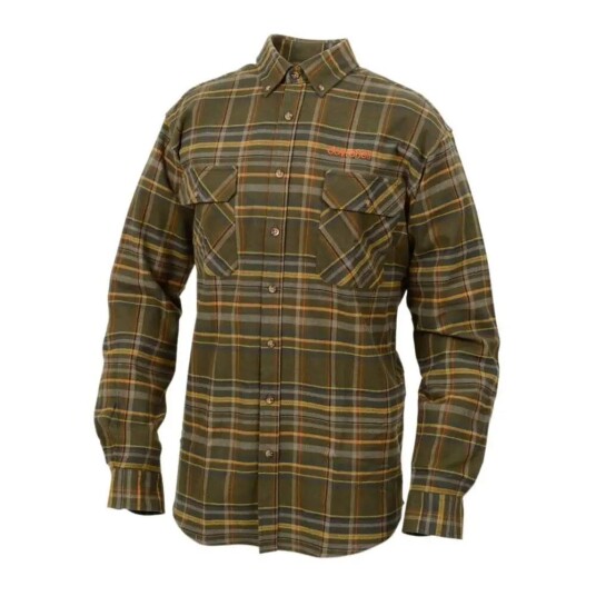Dovrefjell Flanellskjorte grønn Str. 5XL