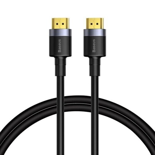 Baseus 2m 4K HDMI-kabel med 3D-støtte Svart Baseus 2m 4K HDMI-kabel med 3D-støtte Svart