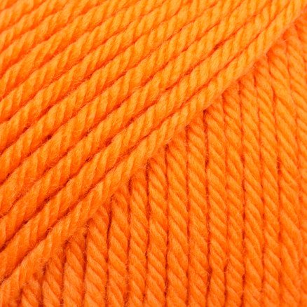 Drops Daisy Garn Unicolor 23 Oransje Drops Daisy Garn Unicolor 23 Oransje