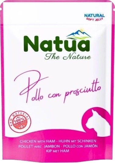 Almo Nature Natua Kylling Skinke Våtfôr 70 G
