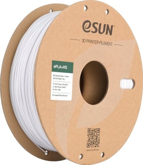 Esun Epla+ High Speed-Plast 1 Kg 1.75 Mm Kald Hvit