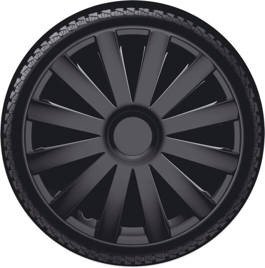 ARGO 15 SPYDER BLACK Hjulkapsler