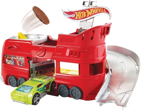 Hot Wheels Fold Out Dine & Dash Lekesett Inkl. Lekebil