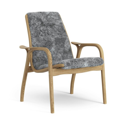 Swedese Laminett Lenestol Saueskinn Oljet Eik / Scandinavian Grey
