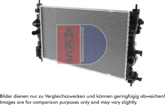 AKS DASIS 150137N Radiator motorkjøling