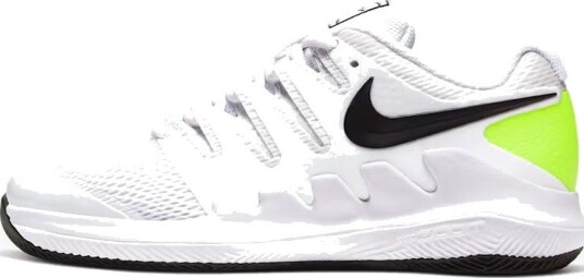 Nike JR Vapor X White/Black Volt 35