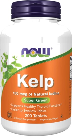 NOW   Kelp Jod 200 stk