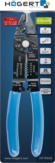 Hogert Technik HT1P220 Krympetang
