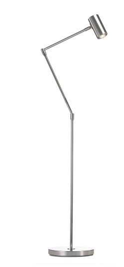Örsjö Belysning - Minipoint Golvlampa Ledad, Krom - Leselamper - Studio Construction & Bergboms - Sølv