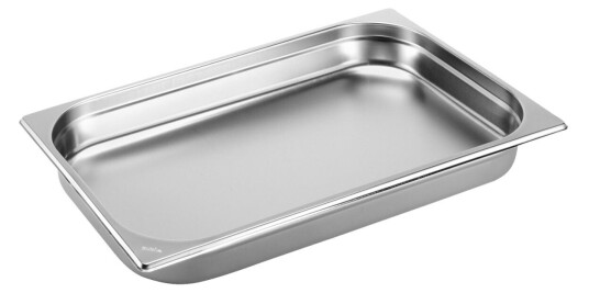 VEGA Kantine Premium GN 1/2; Størrelse GN 1/2, 2.4l, 32.5x26.5x4 cm (LxBxD); Sølvfarge