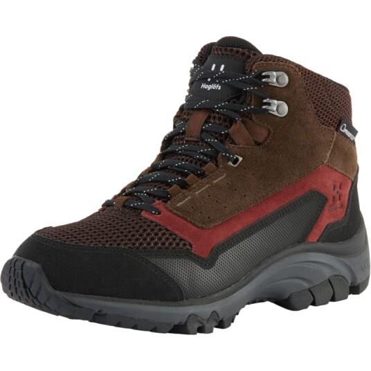 Haglöfs Women's Skuta Mid Proof 36 2/3, Maroon Red/Barque