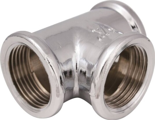 Hydroland T-Stykke Krom 3/4" // Lc.T.20