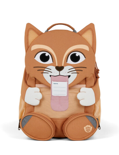 Affenzahn Large Friend Cat Brown 8 L